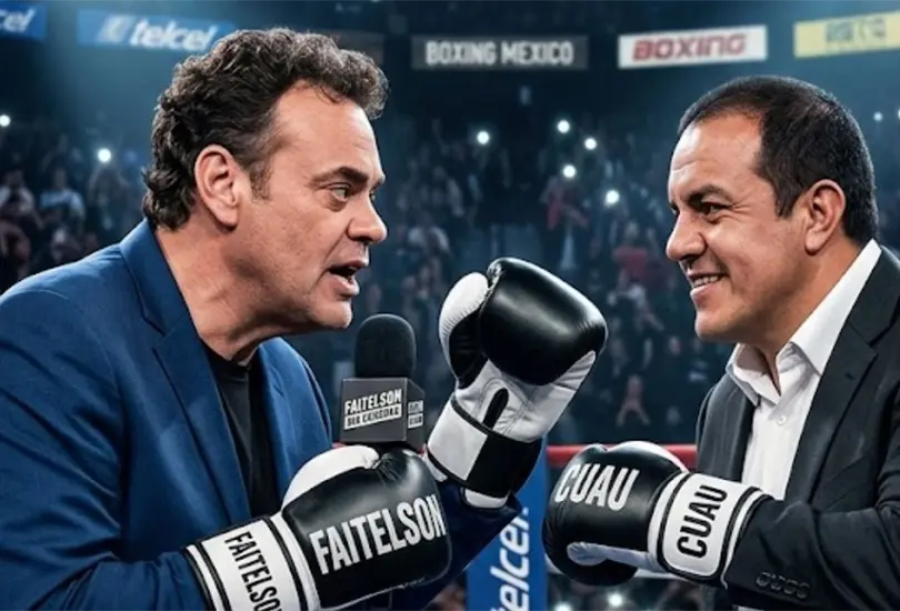 Faitelson y Cuauhtémoc calientan pelea Faitelson y Cuauhtémoc calientan pelea