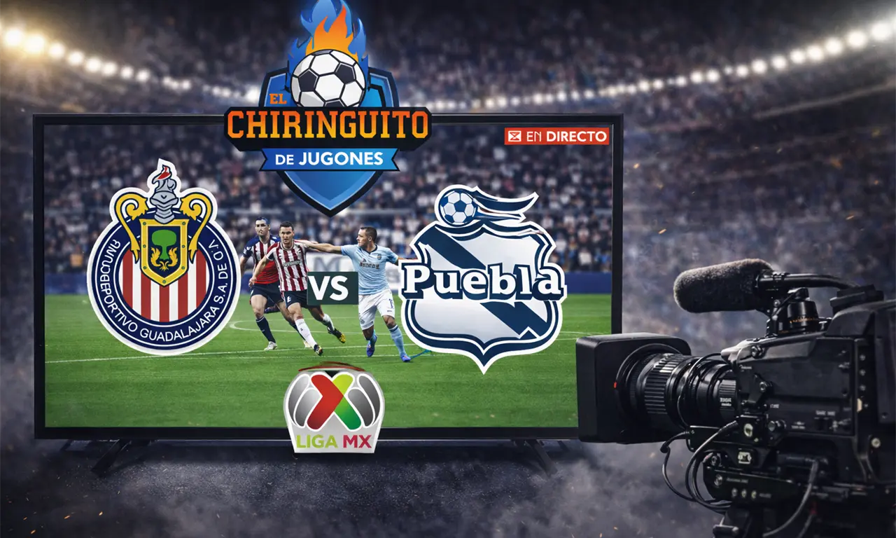  El Chiringuito transmitirá en España el duelo Chivas vs Puebla, exclusivo para audiencia europea. 