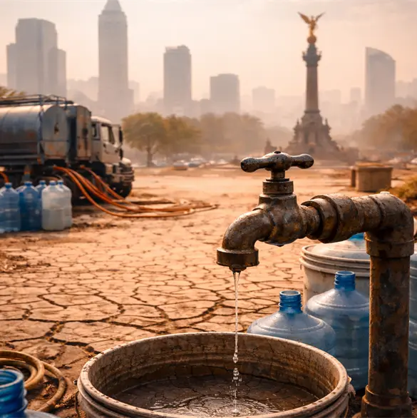 Cortes de agua en CDMX durante abril: revisa si tu colonia est&aacute; en la lista
