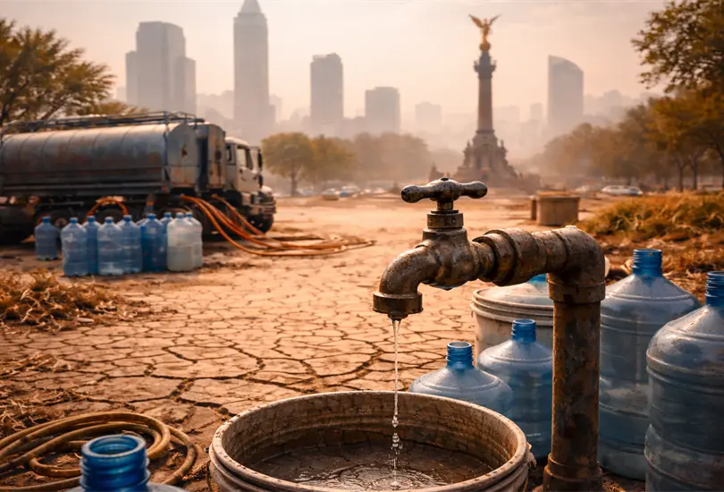 Colonias de Azcapotzalco, Venustiano e Iztacalco enfrentan cortes de agua por mantenimiento. Colonias de Azcapotzalco, Venustiano e Iztacalco enfrentan cortes de agua por mantenimiento.