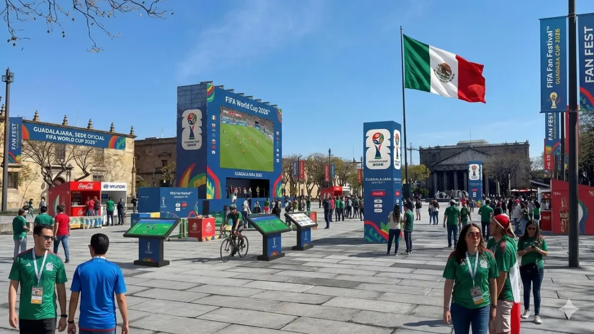  El FIFA Fan Fest de Guadalajara tiene mejores opciones que el de CDMX 