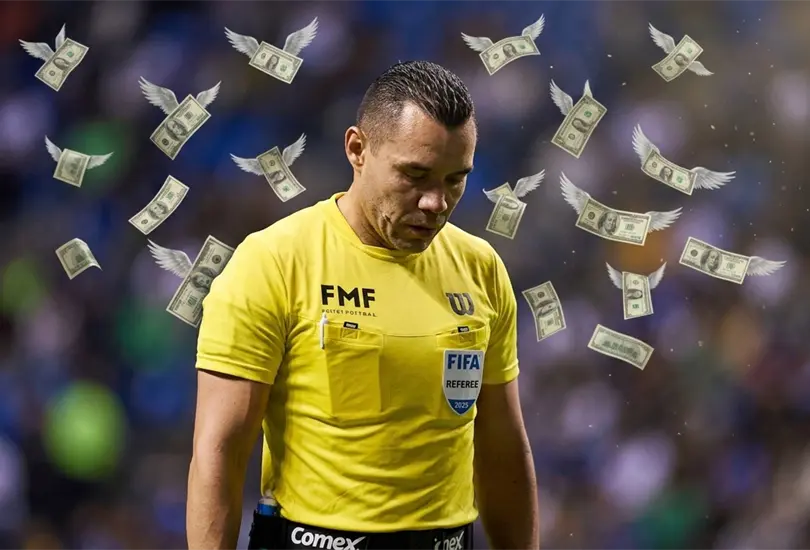 Marco Antonio "Gato" Ortiz se qued&oacute; fuera del Mundial 2026; FIFA eligi&oacute; a C&eacute;sar Ramos y Katia Itzel Garc&iacute;a y perder&aacute; miles de d&oacute;lares.