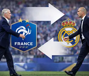 &iquest;Trueque? Deschamps al Real Madrid y Zidane a Francia