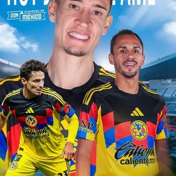 America presume su regreso al Azteca en su uniforme America presume su regreso al Azteca en su uniforme