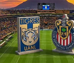 Tigres vs Chivas, horario y d&oacute;nde ver el duelo de la jornada 14