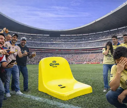 &iquest;Rugido de tripas? Am&eacute;rica vende las butacas viejas del Azteca