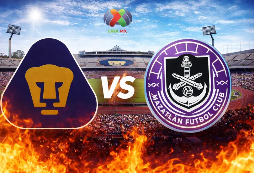 Los Pumas reciben a Mazatlán en CU, duelo de la Jornada 14 del Clausura 2026. Los Pumas reciben a Mazatlán en CU, duelo de la Jornada 14 del Clausura 2026.