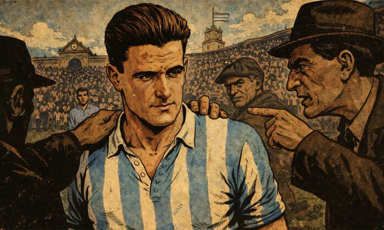  Conoce el calvario de Luis Monti, el único hombre que jugó dos finales del Mundo con distintos países bajo amenaza de muerte. 