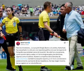 Crecen acusaciones hacia Sergio Bueno por supuesto insulto machista