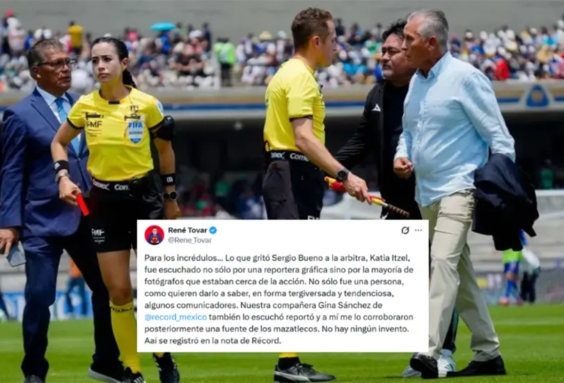 Crecen acusaciones hacia Sergio Bueno por supuesto insulto machista