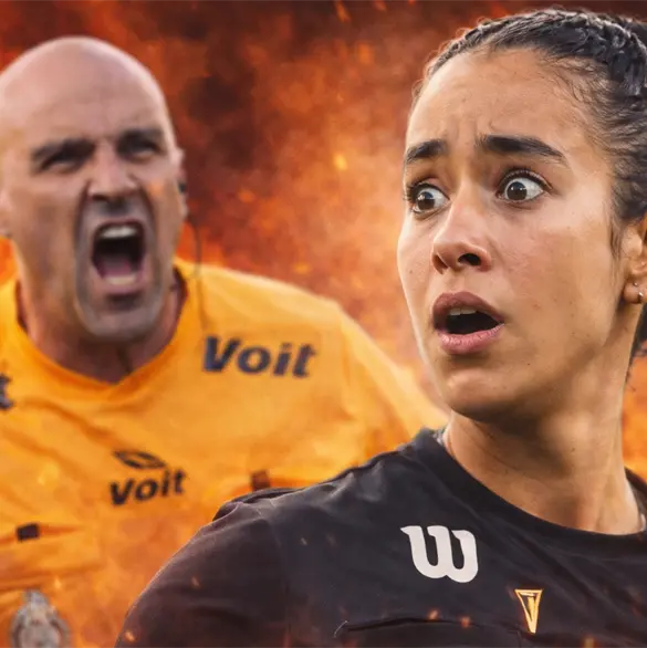 &iquest;Castigo a Katia? Chac&oacute;n acusa a la &aacute;rbitra de violar el reglamento