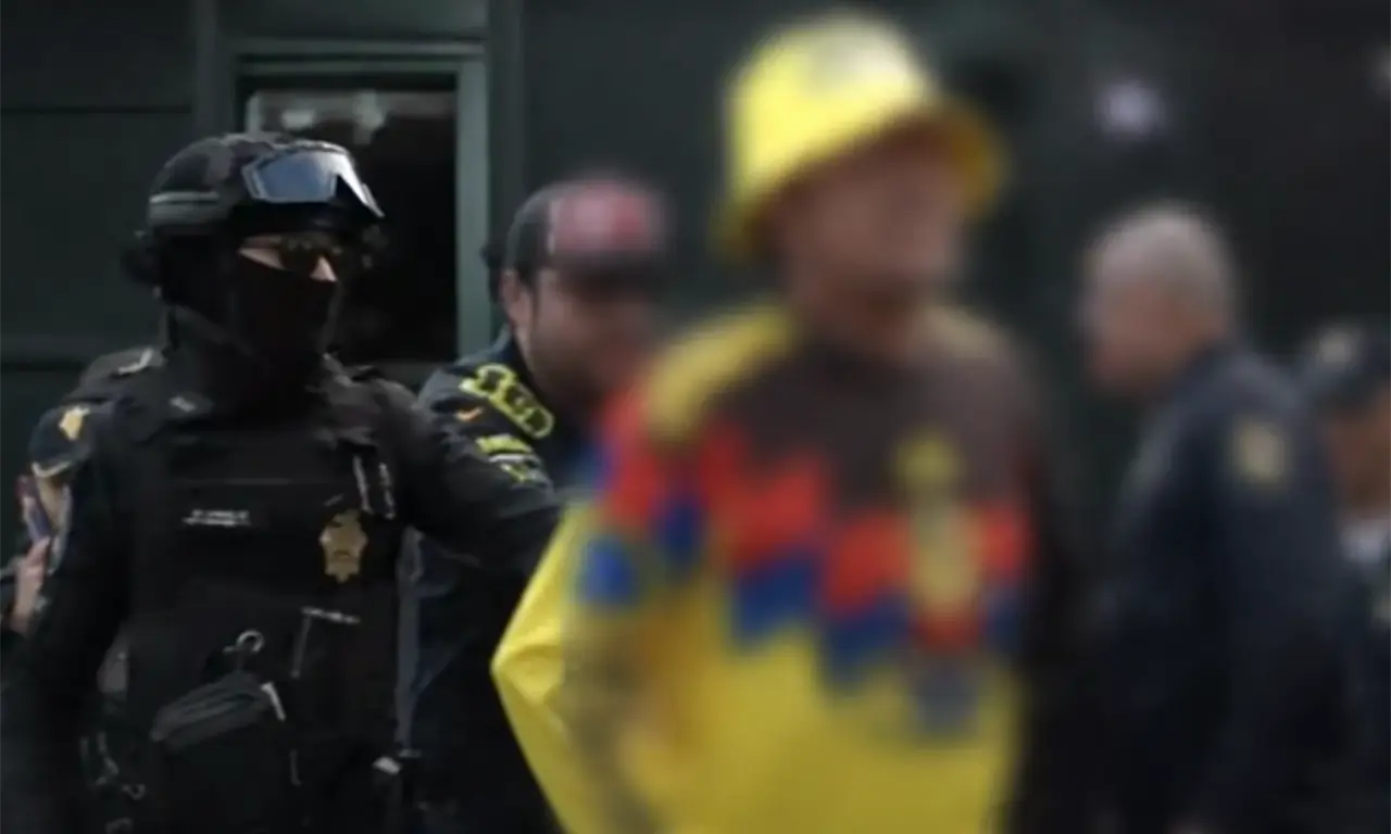  Detienen a más de 50 aficionados del América rumbo al estadio 