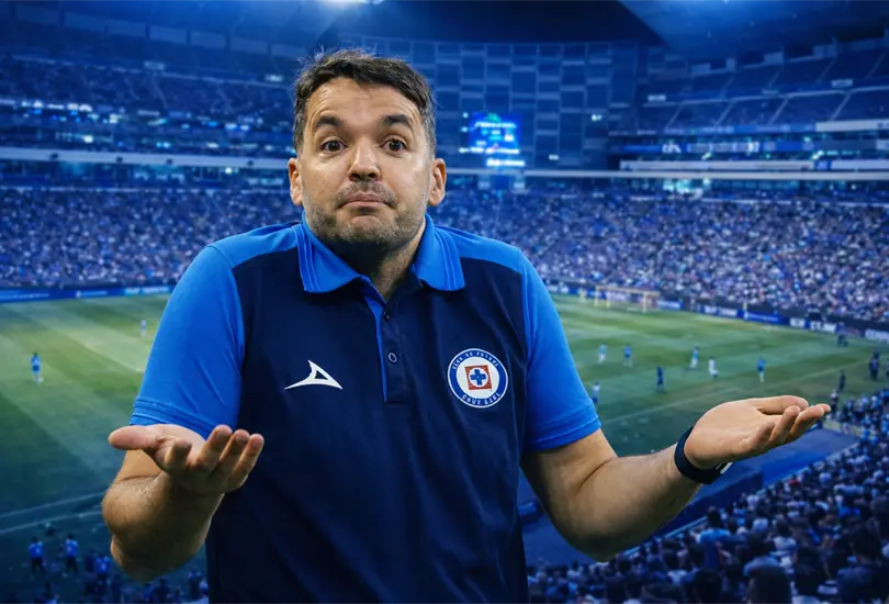 Fuera Larcamón, estalla en protesta el Estadio Cuauhtémoc Fuera Larcamón, estalla en protesta el Estadio Cuauhtémoc