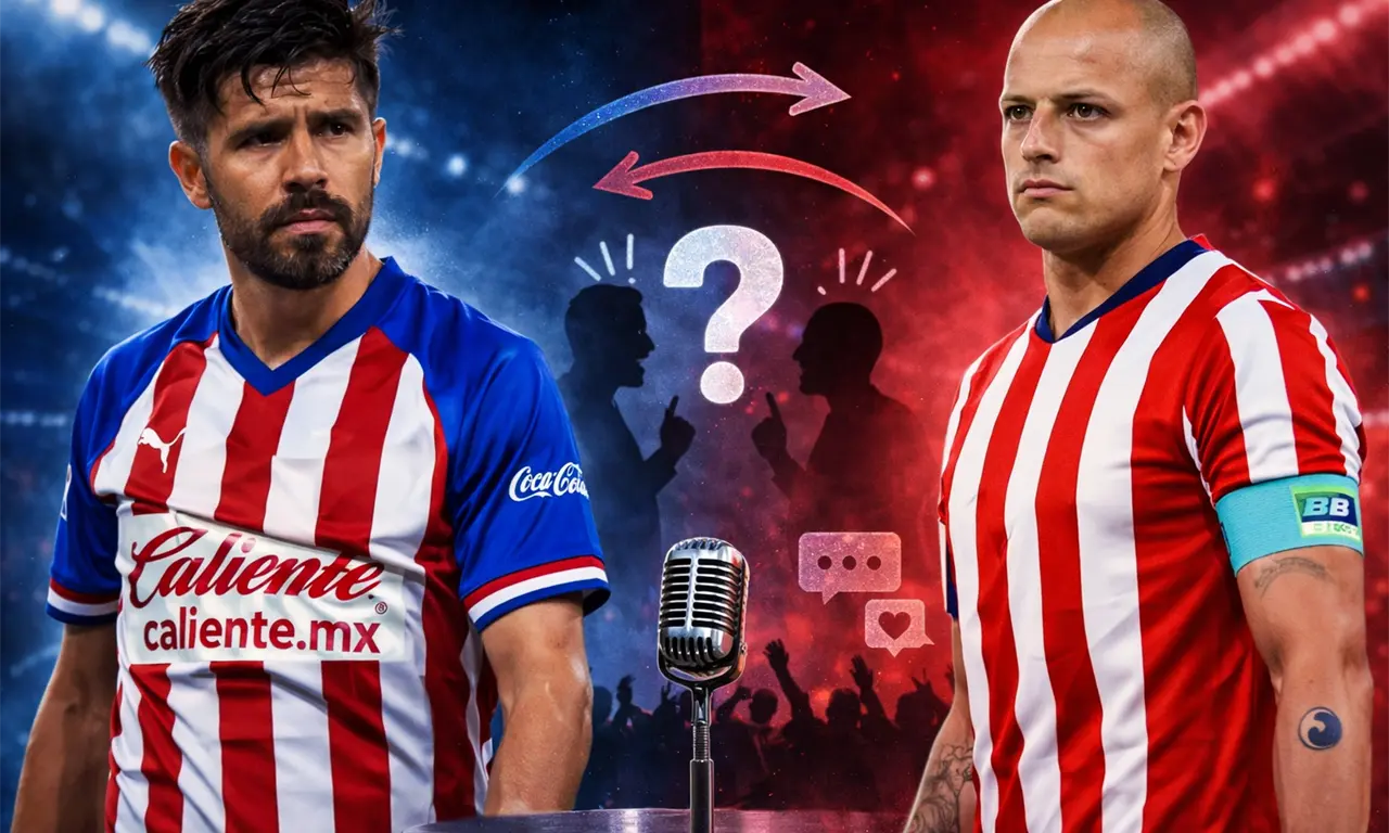  Oribe Peralta durante el podcast, donde aseguró ser más completo que Chicharito y encendió la polémica. 