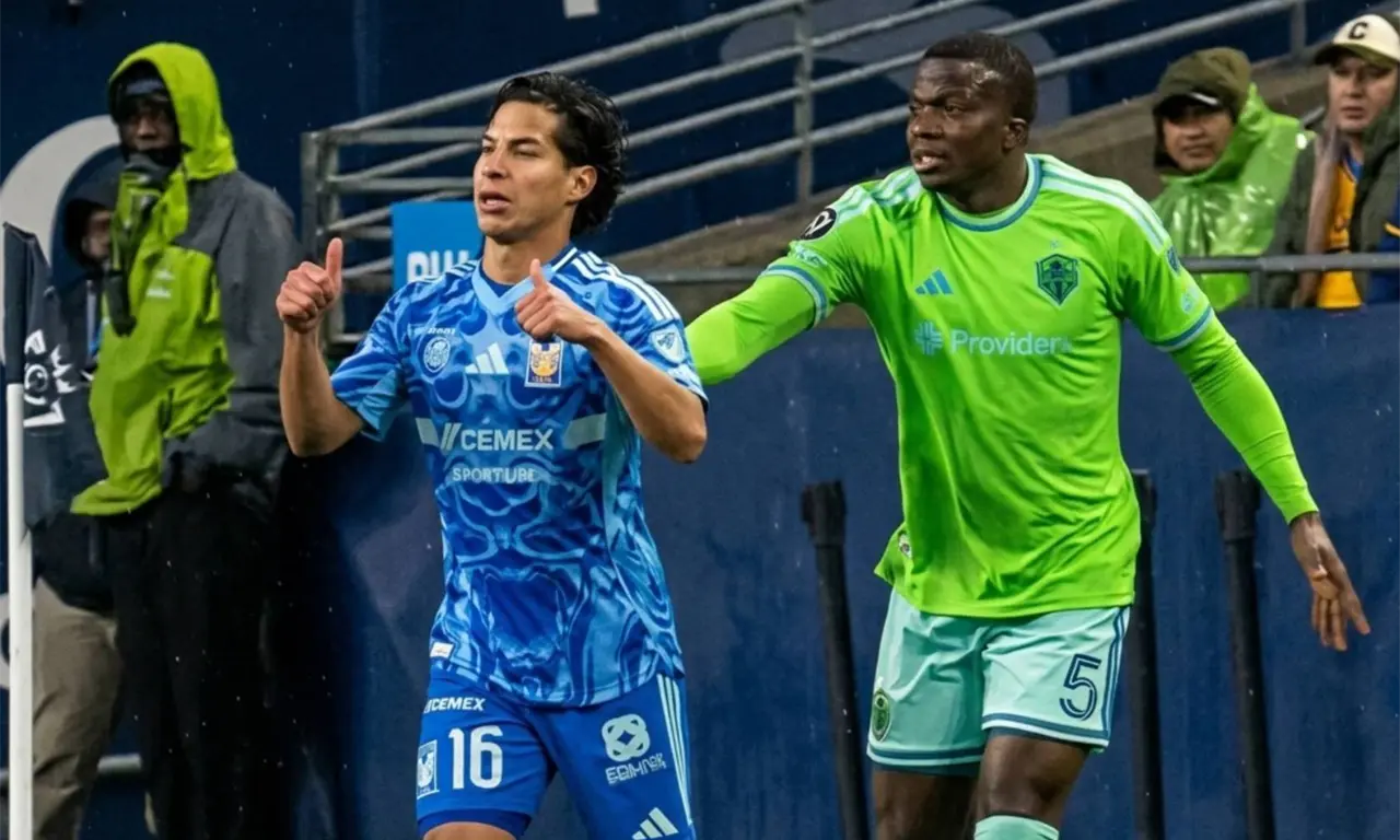  Diego Lainez simuló una falta en el Seattle Sounders vs Tigres y desató burlas por su exagerada reacción. 