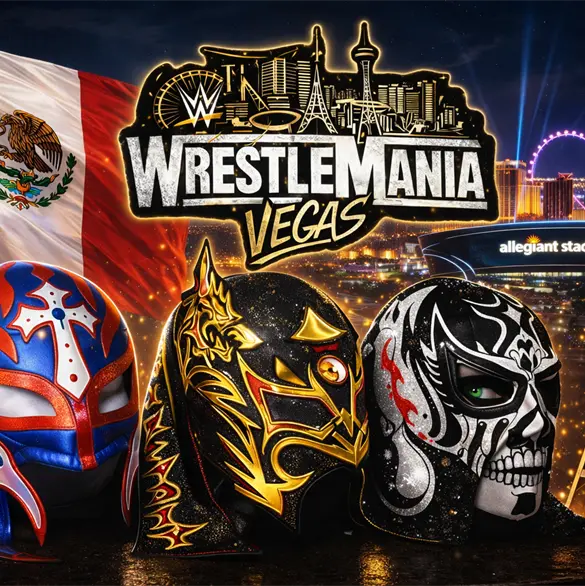 Mexicanos al ring en WrestleMania 42