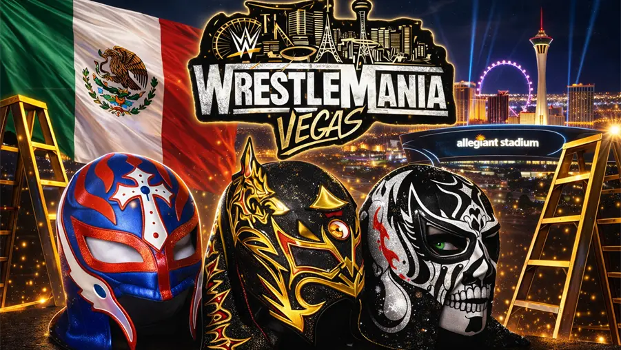 Mexicanos al ring en WrestleMania 42