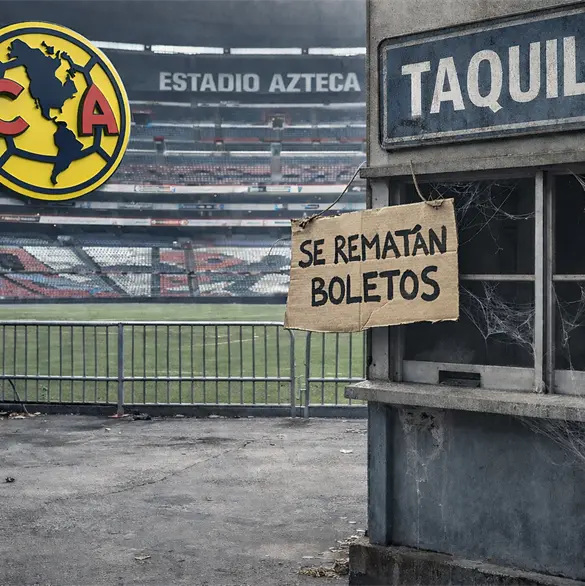 &iexcl;Am&eacute;rica remata boletos! La desesperada medida para atraer gente al Azteca