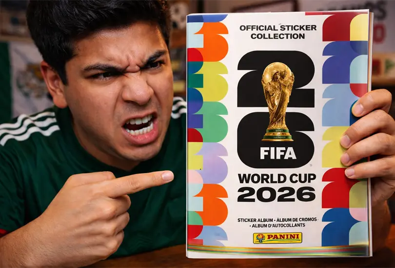 &Aacute;lbum Panini 2026 podr&iacute;a romper r&eacute;cord... pero de errores
