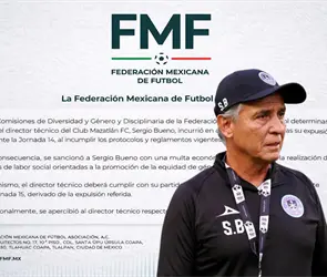 FMF sanciona a Sergio Bueno por conducta impropia