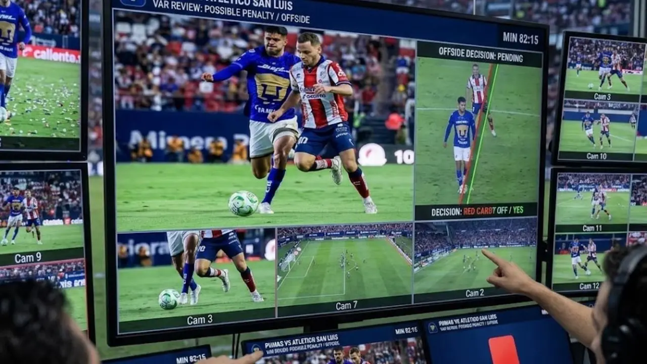  Repercusiones del VAR por el San Luis vs Pumas 