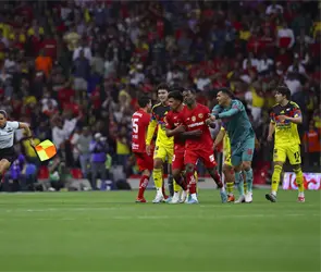 VIDEO: Am&eacute;rica-Toluca termina en campal