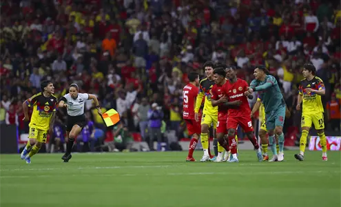 VIDEO: Am&eacute;rica-Toluca termina en campal