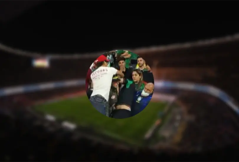 La violencia volvi&oacute; a aparecer en el Estadio Banorte