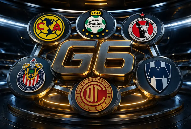 Se menciona que el G6 surge como nuevo bloque de poder en la Liga MX.
