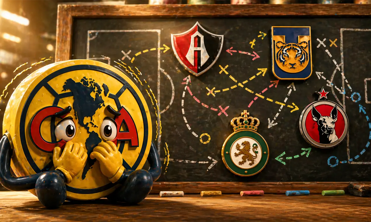  ¡El América aún no está calificado! así podría quedar eliminado 