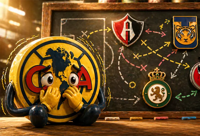 &iexcl;El Am&eacute;rica a&uacute;n no est&aacute; calificado! as&iacute; podr&iacute;a quedar eliminado