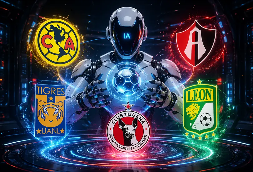 La inteligencia artificial proyecta que Am&eacute;rica, Tigres y Atlas ocupar&aacute;n los &uacute;ltimos boletos rumbo a la Liguilla.