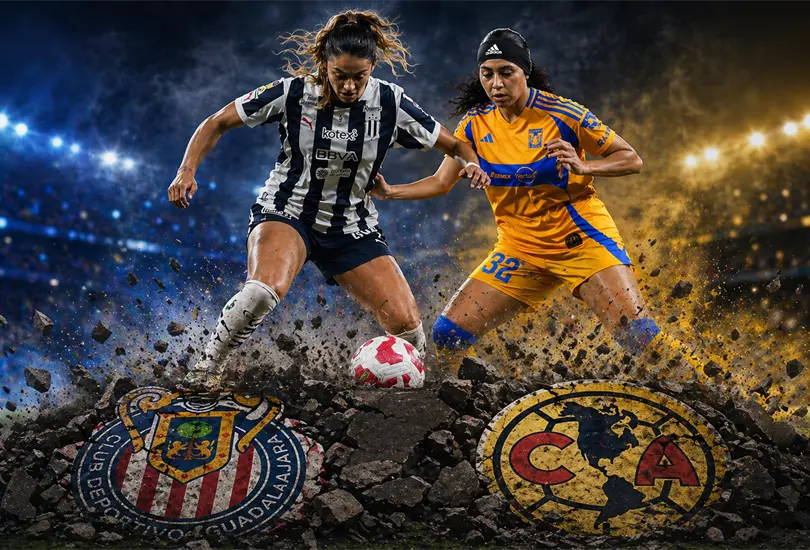 Rayadas vs Tigres, &iquest;el verdadero Cl&aacute;sico Nacional femenino?