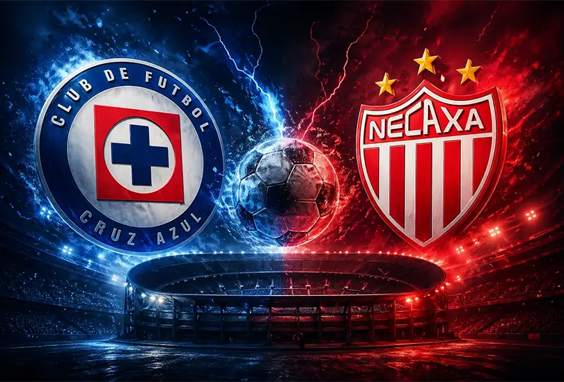 Cruz Azul recibe a Necaxa en el Estadio Azteca, duelo de la Jornada 17 del Clausura 2026.