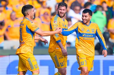&iexcl;Tigres a la liguilla! golea en una noche especial para Gignac