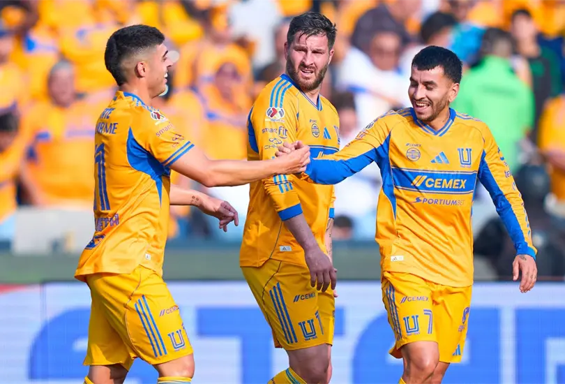 ¡Tigres a la liguilla! golea en una noche especial para Gignac