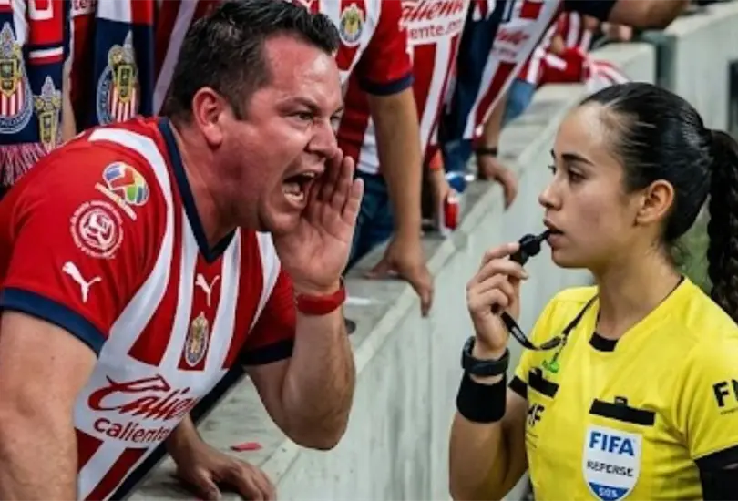 Afici&oacute;n de Chivas vs Katia Itzel