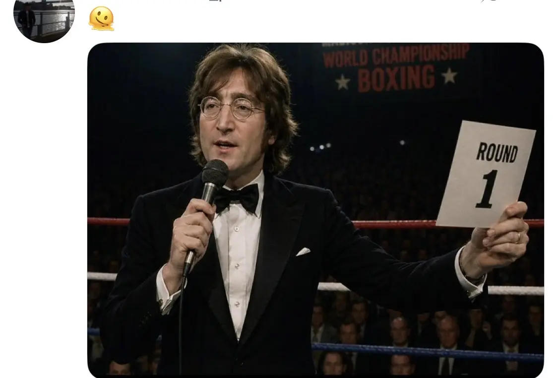 Jhon Lennon s&iacute; fue a presentar Supernova