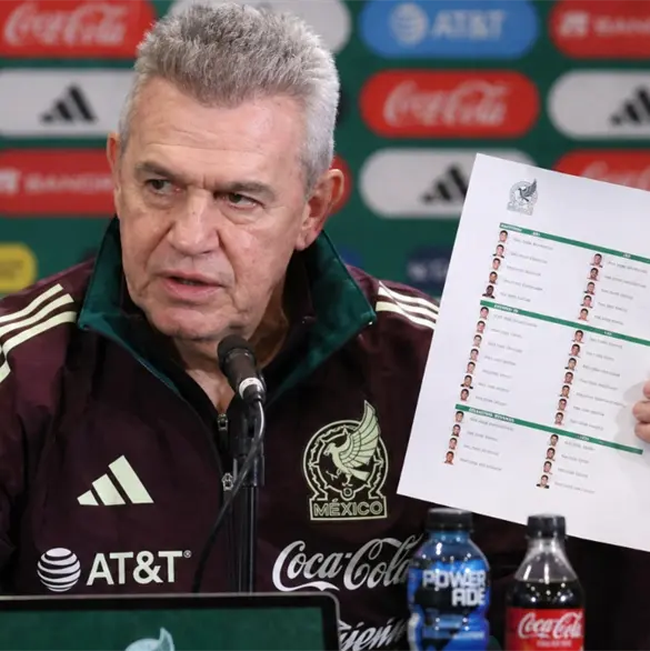 Javier Aguirre revela la lista de convocados del Tri para el Mundial 2026