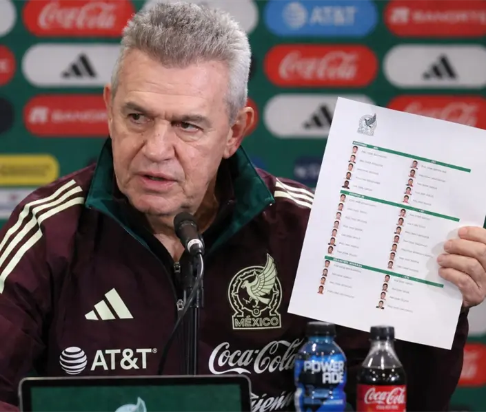 Javier Aguirre revela la lista de convocados del Tri para el Mundial 2026