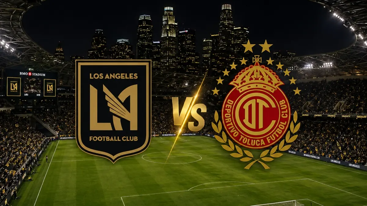  LAFC recibe a Toluca esta noche en Los Ángeles 