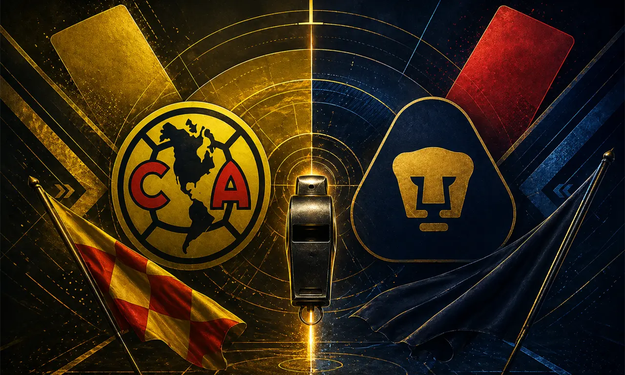  Luis Enrique Santander será el árbitro central en el clásico capitalino de cuartos de final. 