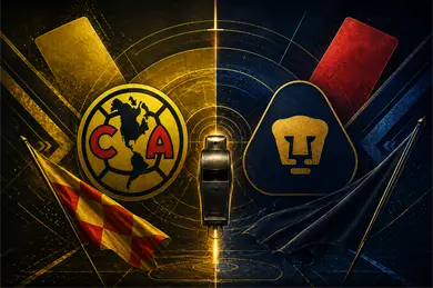 Designaci&oacute;n sorpresiva para Am&eacute;rica–Pumas en cuartos