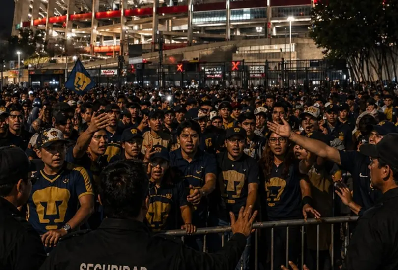 Los aficionados de Pumas se encontraron un problema en Fanki