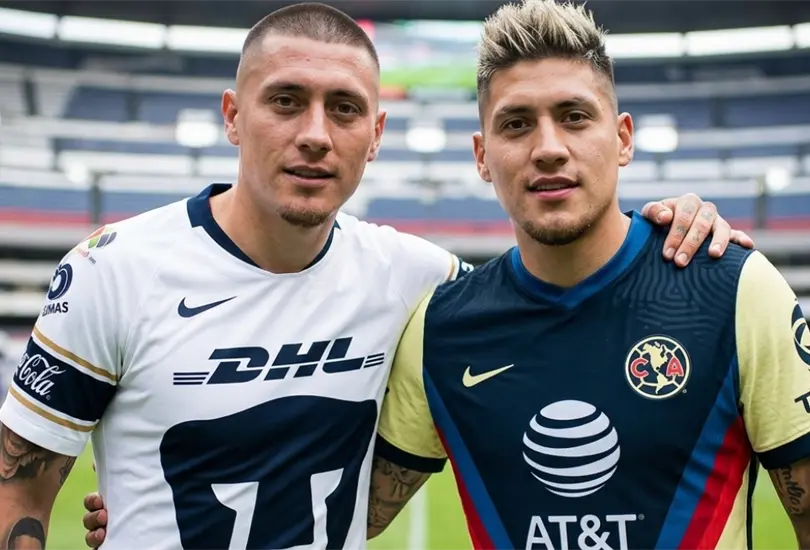 Nico Castillo es de los pocos en vestir la playera de Pumas y Am&eacute;rica