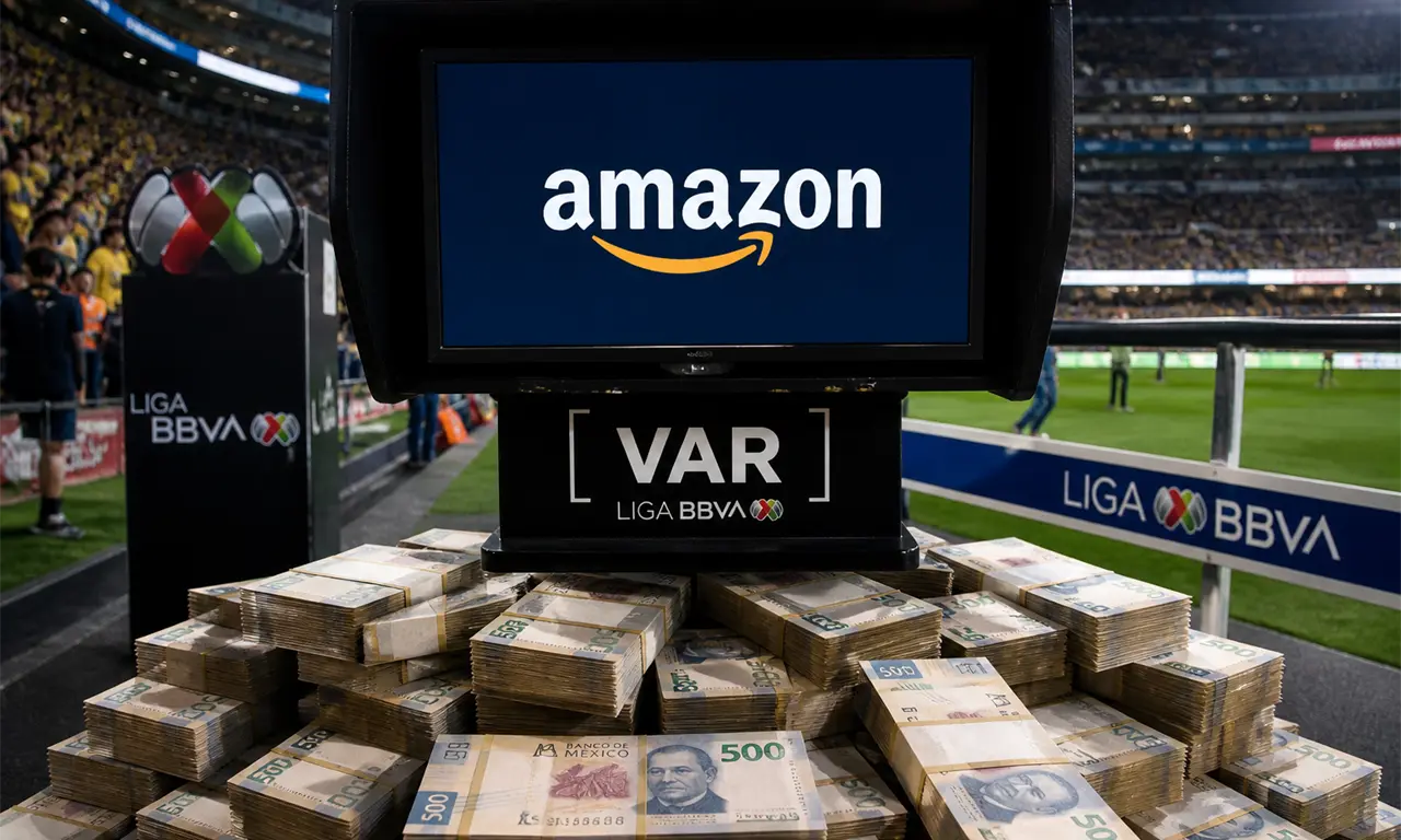  Amazon es el nuevo patrocinador del VAR en la Liga Mx 