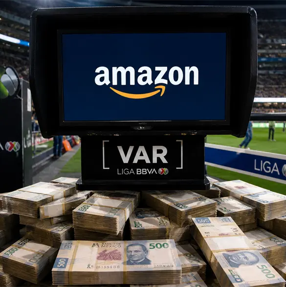 Amazon es el nuevo patrocinador del VAR en la Liga Mx