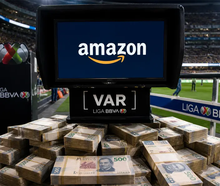 Amazon es el nuevo patrocinador del VAR en la Liga Mx