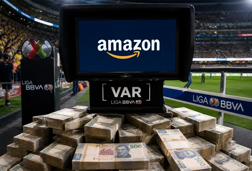 Amazon es el nuevo patrocinador del VAR en la Liga Mx