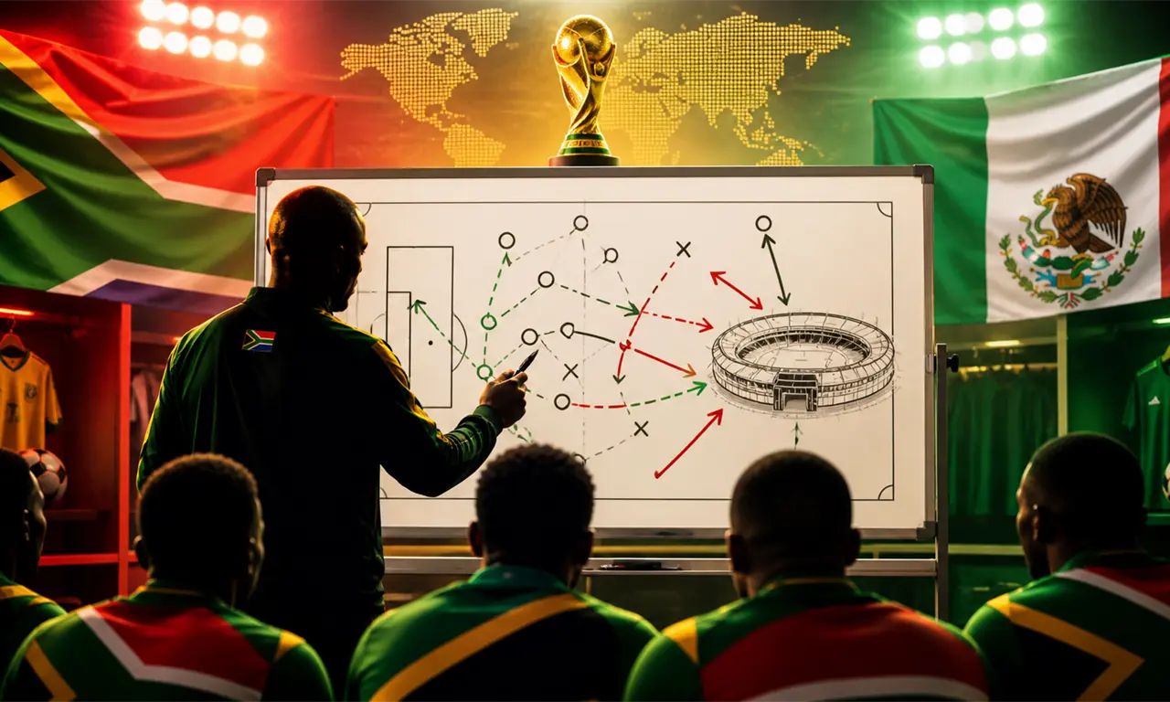  El plan secreto de Sudáfrica para vencer a México en el Mundial 
